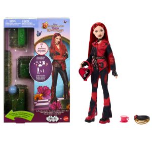 Disney Descendants: Wicked Wonderland Tea Party Reveal With 7 Surprises. A Red Fashion Doll & Accessories