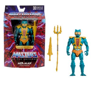 Masters Of The Universe Masterverse Vintage Collection Action Figures. Motu Toys 30 Articulations