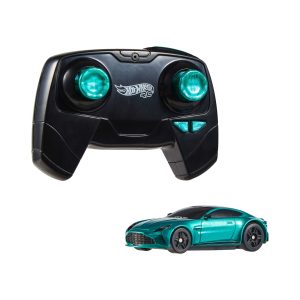Hot Wheels RC 1:64 Scale Aston Martin Vantage Vehicle. Battery-Powered. Remote-Control Race Toy Car