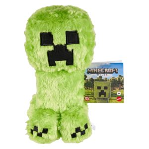 Minecraft Creeper Plush Toy. 8-Inch Collectible Soft Doll Inspired By A Minecraft Movie