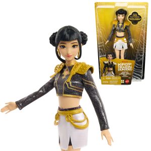 KPop Demon Hunters HUNTR/X Zoey Golden Singing Doll in Removable Outfit & 5 Posable Joints