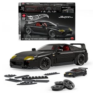 Hot Wheels-Coffret de Construction Toyota Supra Mkiv de 1994