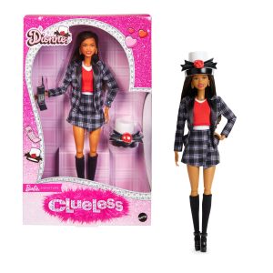 Barbie Signature Clueless Dionne Collector Doll With Black-And-White Plaid Suit & Accessories