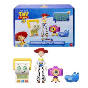 Disney And Pixar Toy Story 5 Playscale Multipack 7 Inch Action Figures. Jessie & Double A Team