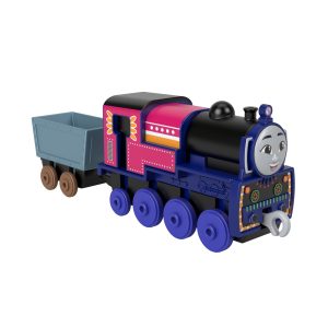Thomas & Friends Toy Train. Ashima Diecast Push-Along Engine With Cargo. Preschool Toy