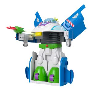 Imaginext Toy Story  Transforming Buzz Lightyear Ship Toy Vehicle With Lights & Sounds. Figures
