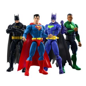 DC Premier 6.5 Inch Action Figures. Deluxe Design With 22 Articulations & Battle Accessories
