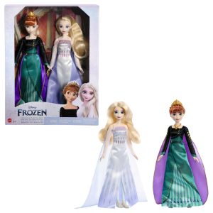 Disney Frozen Toys. Anna And Elsa Queen Fashion Dolls