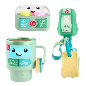 Fisher-Price Laugh & Learn Baby's Ready To Go Gift Set. 3 Electronic Learning Toys
