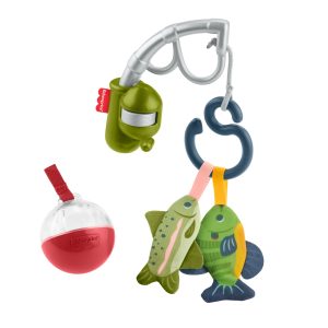 Fisher-Price Mini Me Moments Reel Fun Fishing Gift Set. 4 Baby Toys For Newborn Sensory Play