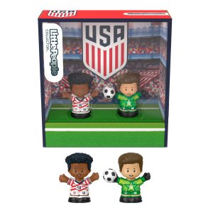 Little People Collector U.S. Soccer Special Edition Set For Sports Fans. 2 Figures