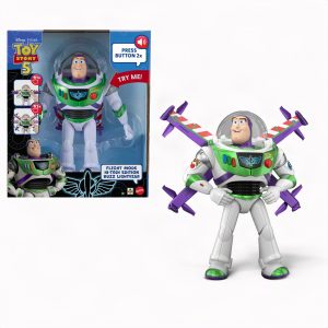 Disney Pixar Figurine Buzz L'Éclair Édition Hi-Tech Mode Avion
