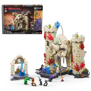 Mattel Brick Shop Masters Of The Universe Battle Of Castle Grayskull Building Toy Kit (867 Pieces). For Collectors