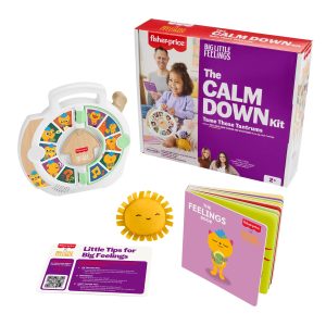 Fisher-Price Big Little Feelings Calm Down Play Kit. Set Of Learning Toys & Tips For Toddlers & Kids