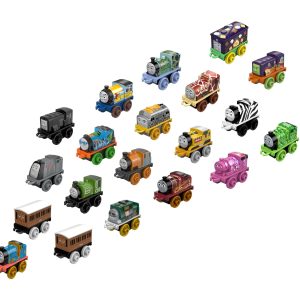 Thomas & Friends Minis Toy Train Pack. 20 Miniature Engines And Railway Vehicles For Preschool Kids