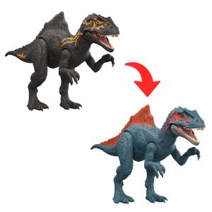 Jurassic World Dino Reveal Deluxe Concavenator Action Figure. Peel Off Color Change Toy