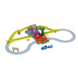 Thomas & Friends Cranky's Dockside Delivery Train Set From Fisher-Price With Motorized Thomas Engine