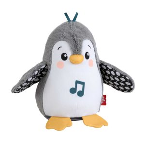 Fisher-Price Plush Tummy Time Toy. Flap & Wobble Penguin. Newborn Musical Toy