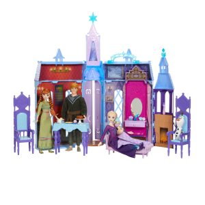 Disney Frozen Ultimate Arendelle Adventure With Portable Castle Playset. 3 Dolls & 25+ Accessories
