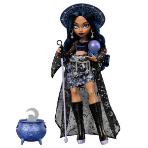 Moonspell Magic By Monster High Claire De Luna Fashion Doll. Clairvoyant Witch With Accessories