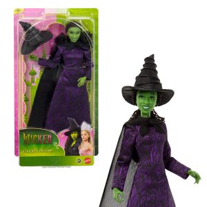 Universal Pictures' Wicked  Elphaba Thropp Fashion Doll in Removable Movie-Inspired Outfit