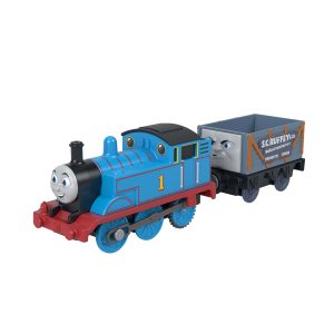 Thomas & Friends By Fisher-Price Motorized Engine. Battery-Powered Thomas Toy Train & S.C. Ruffey Truck