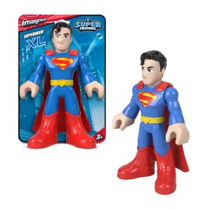 Imaginext DC Super Friends XL 9-Inch Superman Action Figure With Articulation. Wearing Hero Look