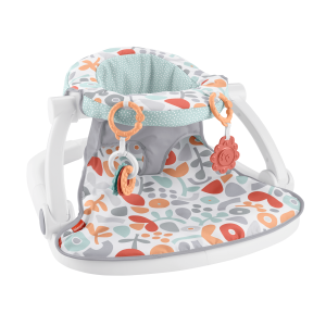 Fisher-Price Portable Baby Chair With Toys. Sit-Me-Up Floor Seat. Fresh Floral