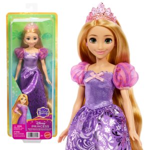 Disney Princess Enchanted Stories Rapunzel Fashion Doll With Sparkling Dress & Accessories. Posable