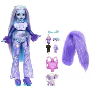 Monster High Doll. Abbey Bominable Yeti Fashion Doll With Accessories