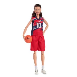 Barbie Signature Doll. Sue Bird With Uniform & Basketball Accessory