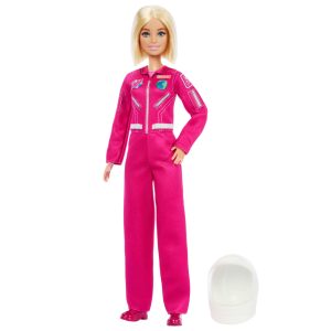 Barbie Careers Astronaut Doll & Accessory. Fashion Doll Wearing Removable Spacesuit With Helmet