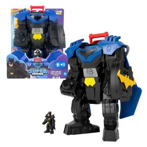 Fisher-Price Imaginext DC Super Friends Batman Flight Mech Toy With Lights. Sounds & Action Figure