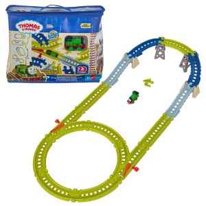 Thomas & Friends From Fisher-Price Easy Connect Track Kit. 22 Pieces. Percy Engine & Reusable Bag