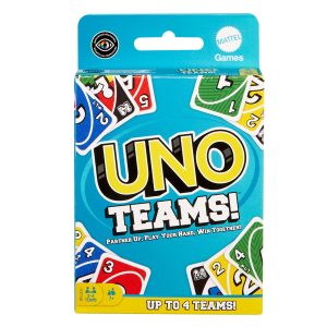 UNO Teams Card Game For Family Nights. Game Nights. Travel. Camping & Parties