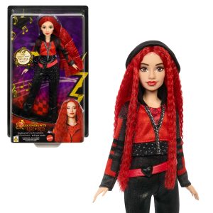 Disney Descendants: The Rise Of Red Doll – Singing Red Doll With Movie-Inspired Clothes & Accessories. Sings Seeing Red