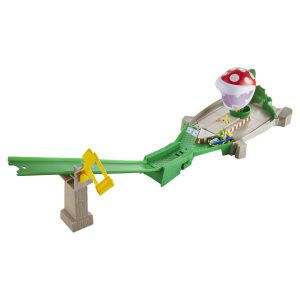 Hot Wheels Mario Kart Pista de Brinquedo Pista Piranha