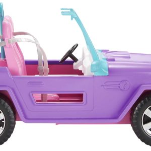Barbie Doll All-Terain Purple Jeep | Mattel