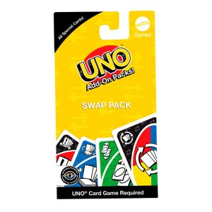 UNO Add-On-Packs Swap Pack Card Game For Kids. Family & Game Nights. Travel. Camping & Parties