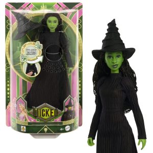 Universal Pictures' Wicked Singing Elphaba Fashion Doll. Posable With Removable Movie Fashions & Accessories