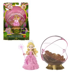Universal Pictures' Wicked Glinda's Floating Bubble Toy With Vehicle & Glinda Small Doll