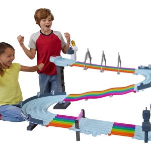 Hot Wheels Mario Kart Pista de Brinquedo Rainbow Road