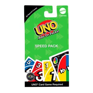 UNO Add-On-Packs Speed Pack Card Game For Kids. Family & Game Nights. Travel. Camping & Parties