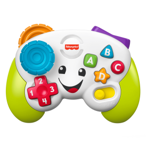 Fisher-Price Laugh & Learn Game & Learn Controller Musical Baby Toy With Lights. Green