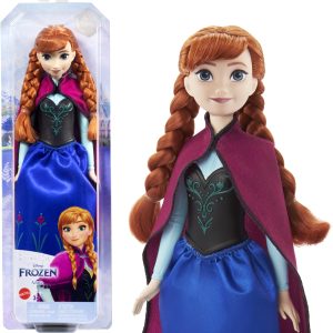 Disney Frozen Anna Fashion Doll And Accessory Toy Inspired By The Movie