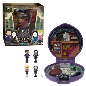 Polly Pocket Collector The Addams Family Compact. Special Edition Dolls And Playset