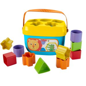 Fisher-Price Baby's First Blocks Shape-Sorting Toy. Set Of 10. For infants 6+ Months