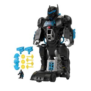 Imaginext DC Super Friends Batman Toy. 2-In-1 Robot & Playset With Lights & Sounds. Bat-Tech Batbot