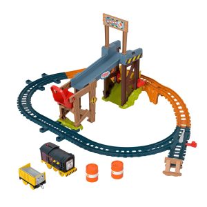 Thomas & Friends Pista de Juguete Motorizada de Construcción Diesel