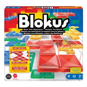 Blokus Strategy Board Game. Family Game For Kids & Adults With Colorful Pieces & Just One Rule